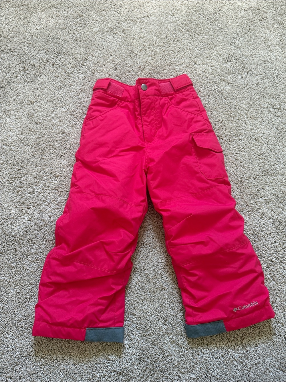 Columbia Kids Hot Pink Snow Pants 4T